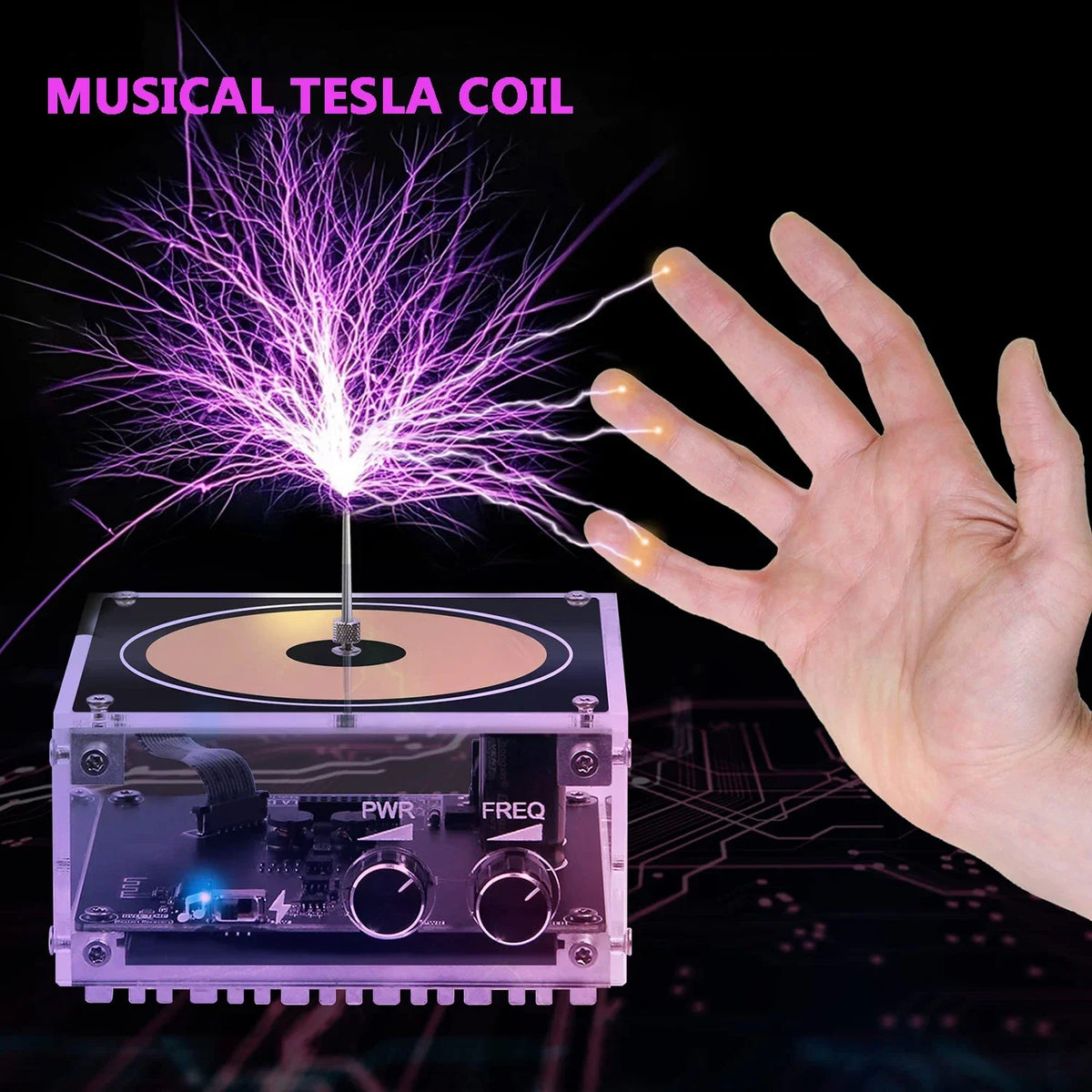 Bluetooth Music Tesla Coil Arc Plasma Loudspeaker – InspireShopper